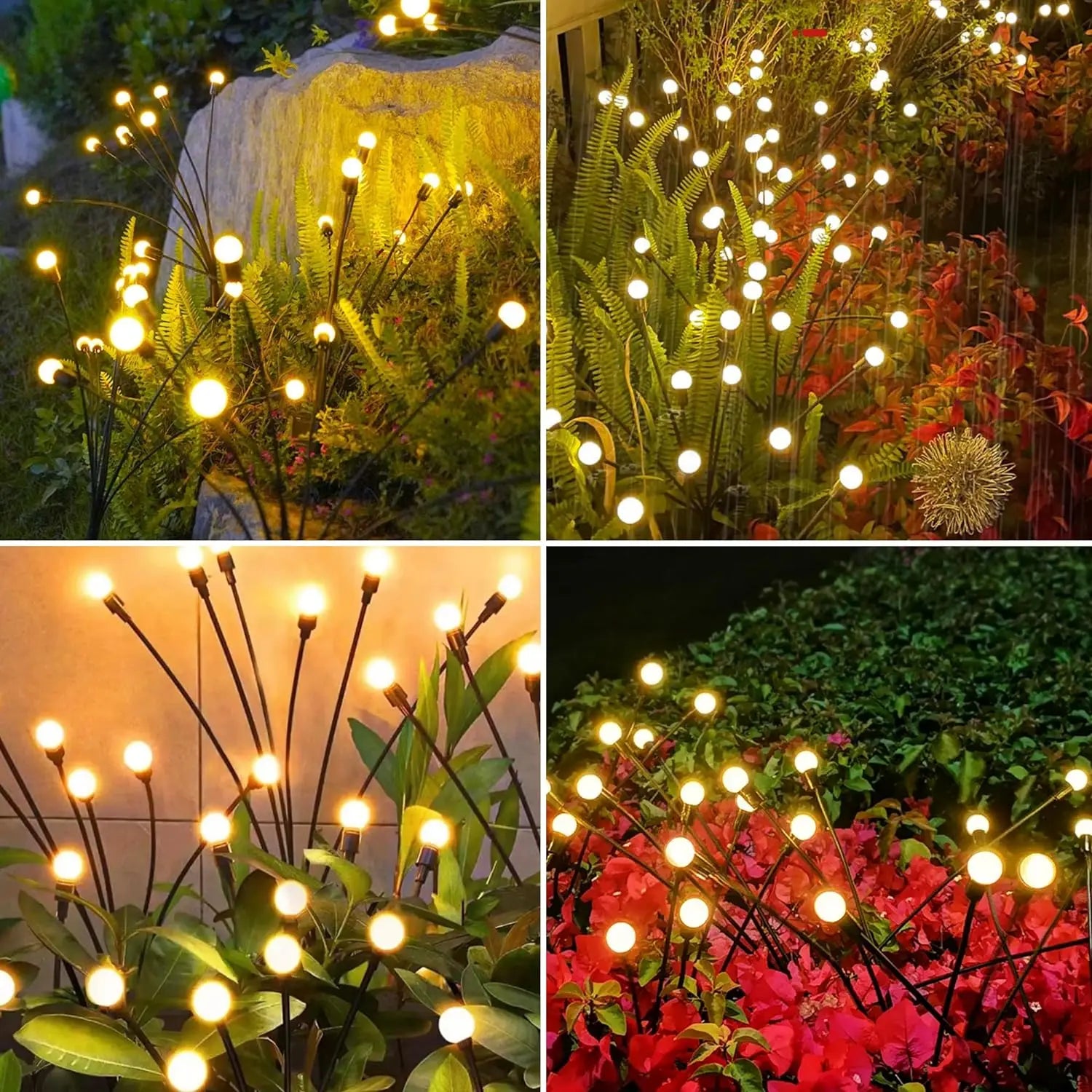 Solar Powered Firefly Lights