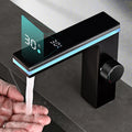 Digital Display Bathroom Basin Faucet Intelligent LED