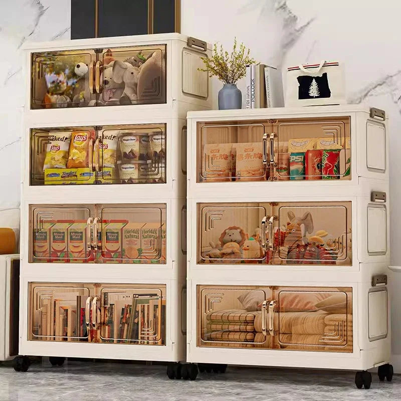 45/55/65cm Length Multifunction Folding Storage Cabinet