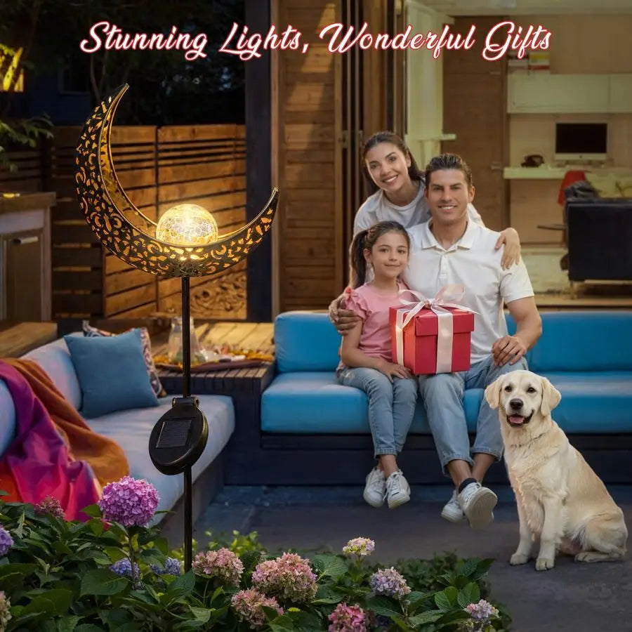 Moon Garden Solar Lights