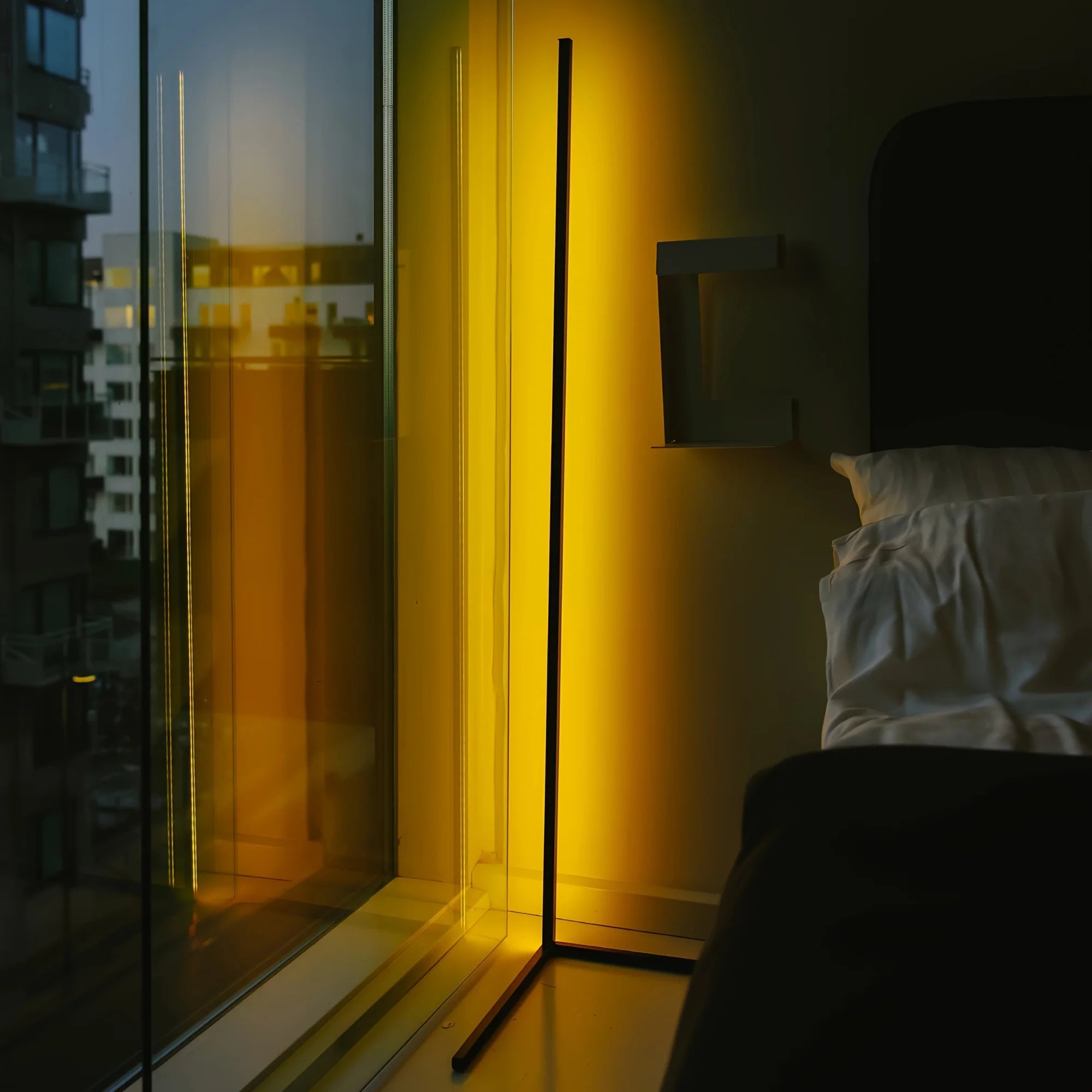 Corner Floor Lamp, 60-Inch Rgb Led