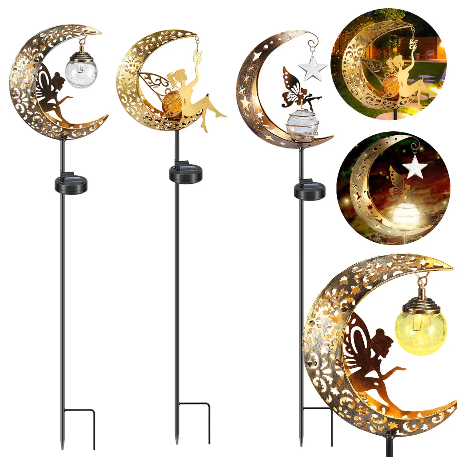 Solar Moon Fairy Lamp