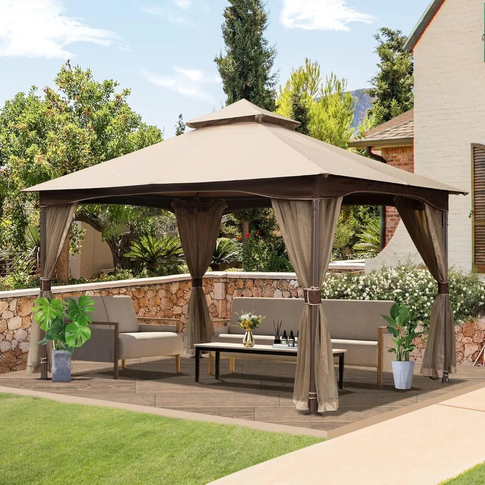 10' x 13' Outdoor Canopy with Mosquito Netting