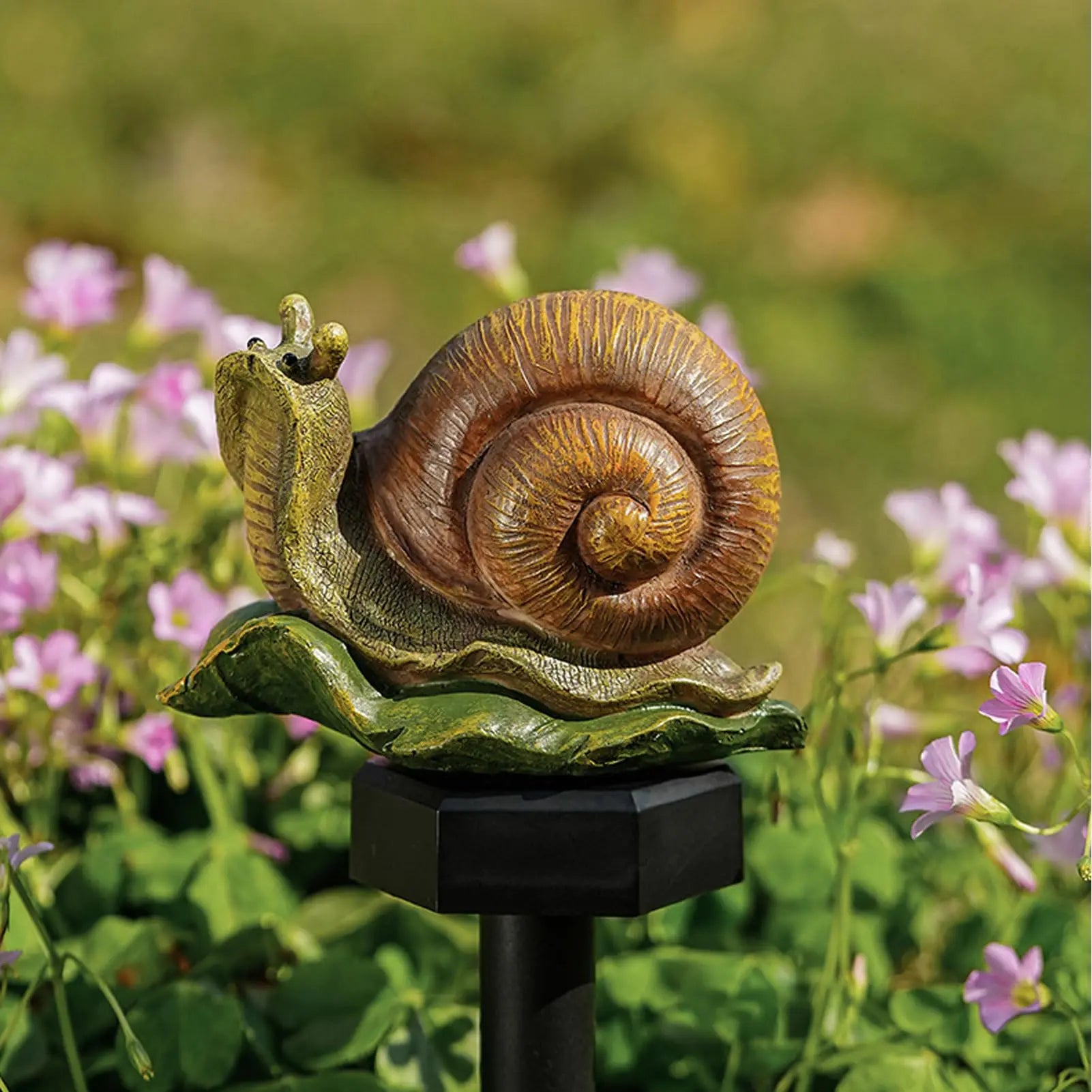 Cute Solar Powered Animal Statue LED Light