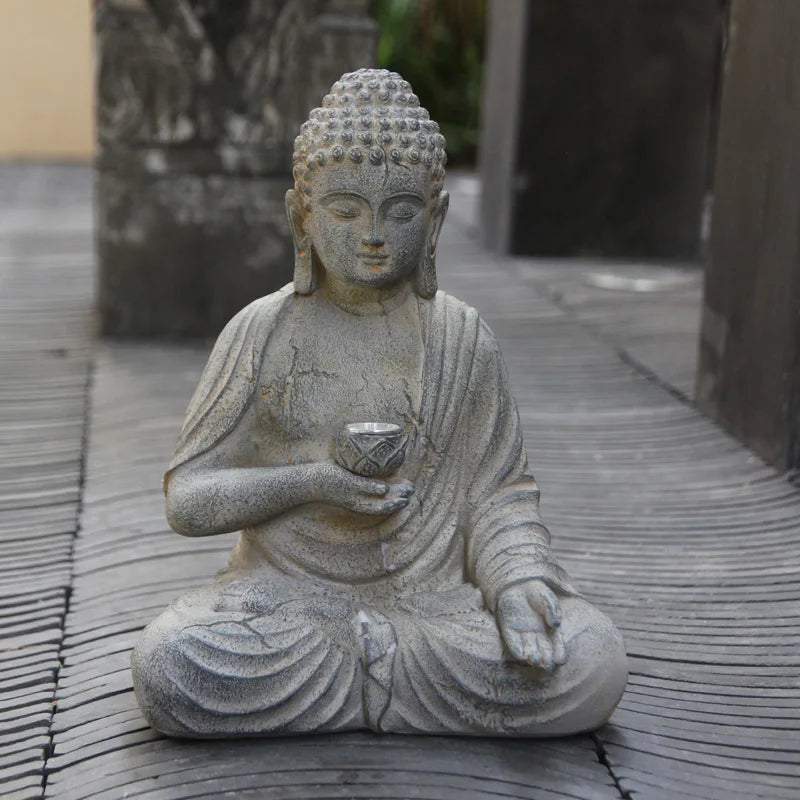 Solar Buddha Statue
