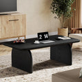 Wood Rectangular Living Room Table