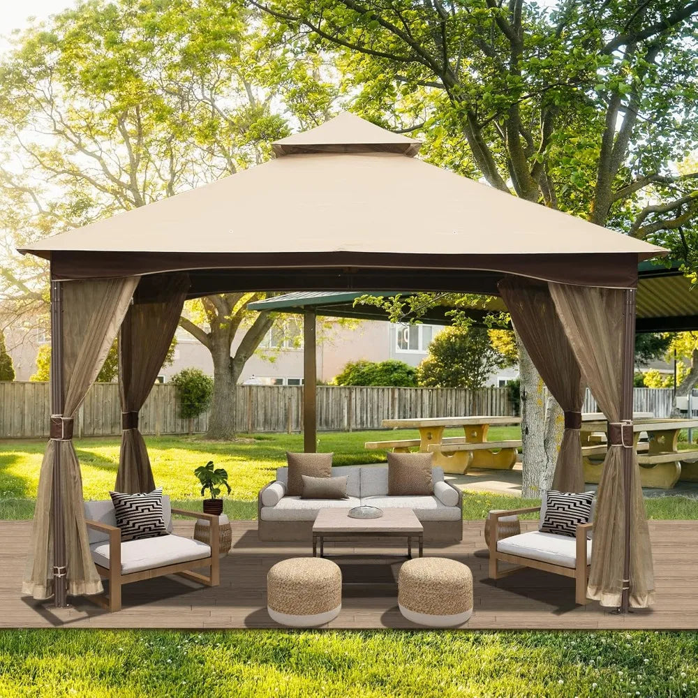 10' x 13' Outdoor Canopy with Mosquito Netting
