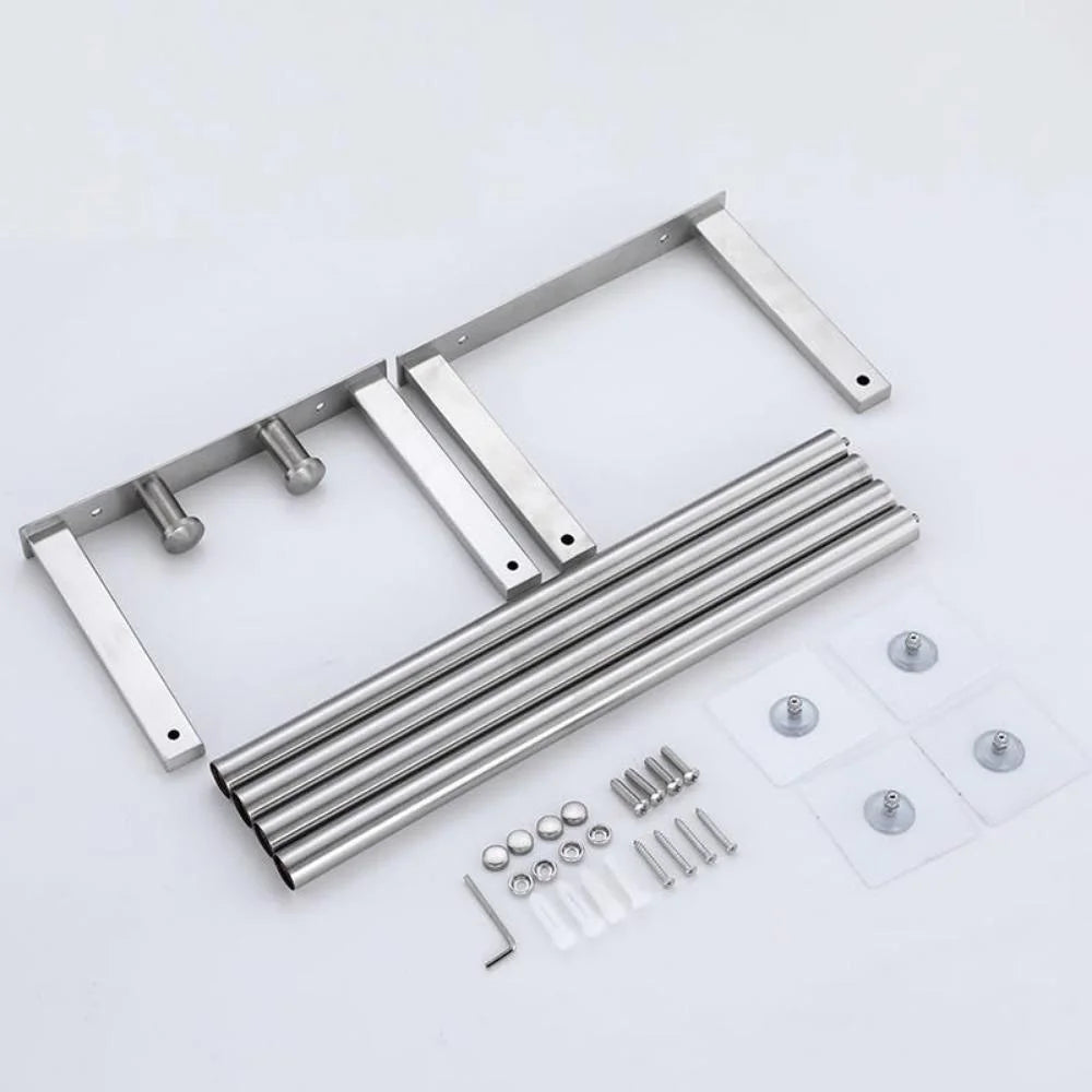 Bathroom Towel Rack for Rolled Towels Wall Mounted