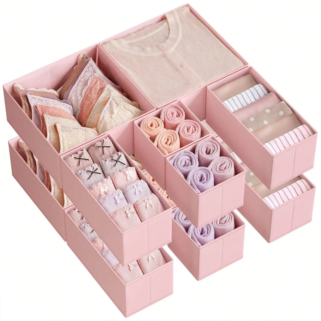 Minimalist Foldable Fabric Storage Box Organizer