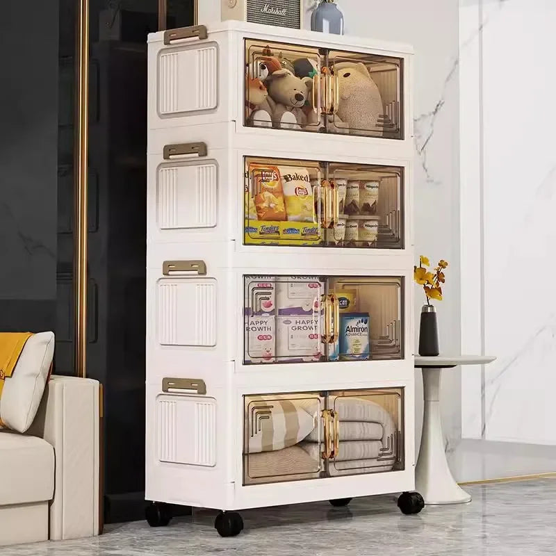 45/55/65cm Length Multifunction Folding Storage Cabinet
