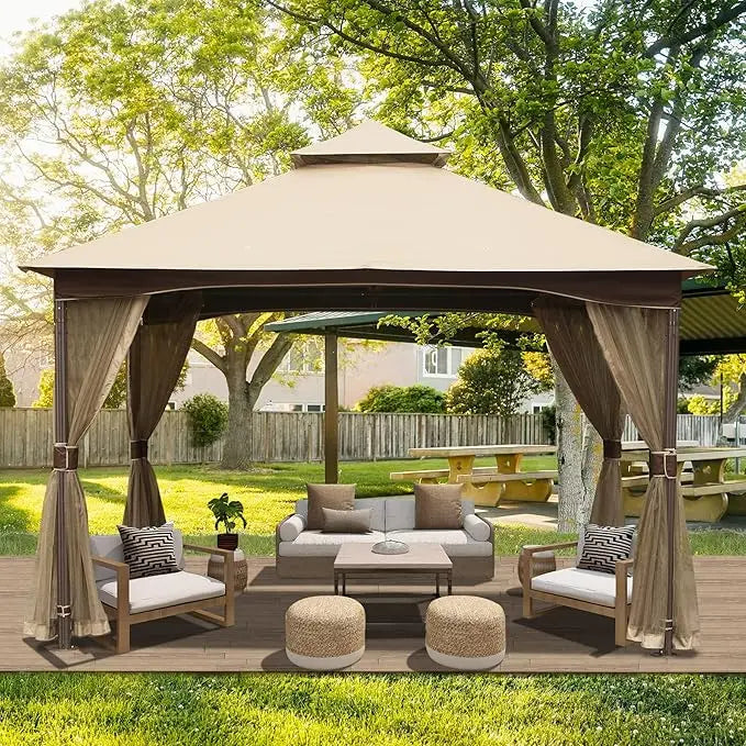 10' x 13' Outdoor Canopy with Mosquito Netting