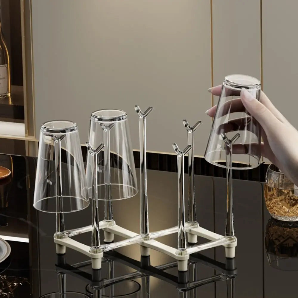 Retractable Cup Drying Rack
