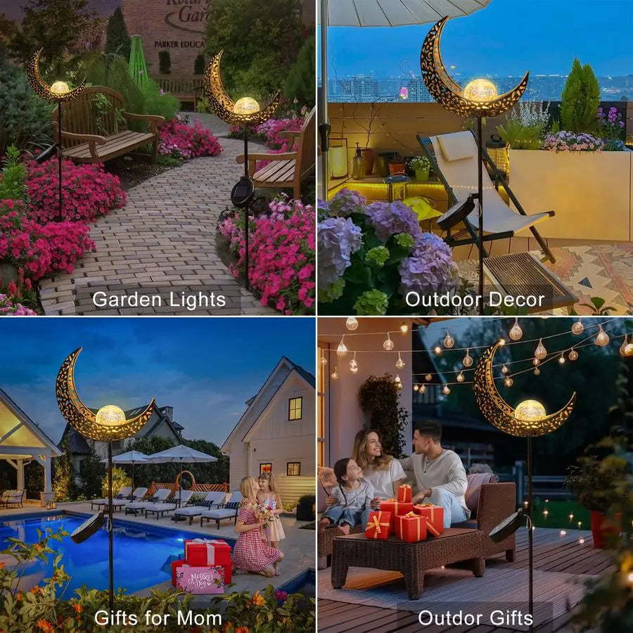 Moon Garden Solar Lights